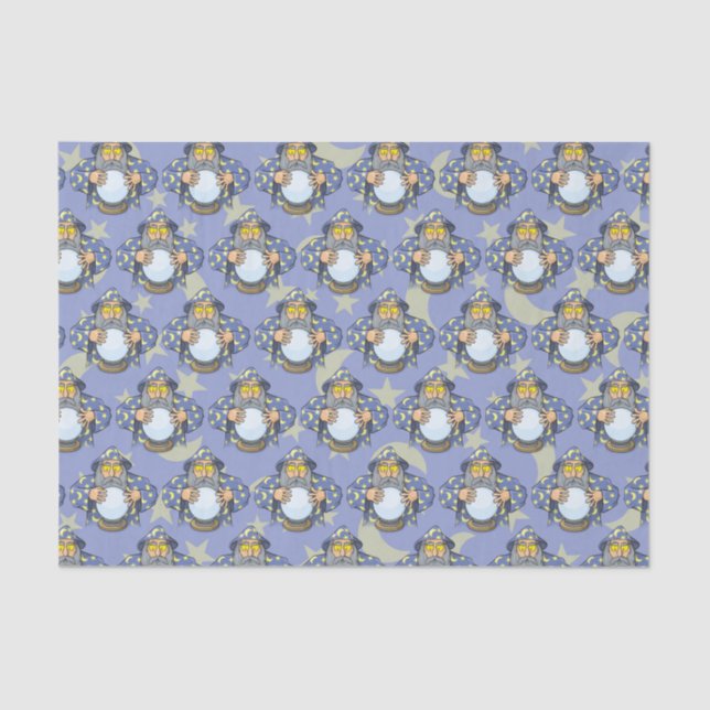 Assistent mit Ball Seidenpapier (Vorderseite)