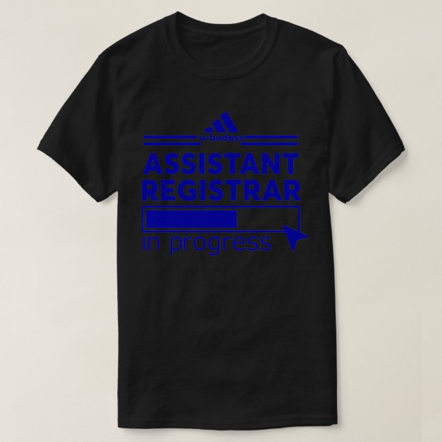 ASSISTENT REGISTRAR Klassisches TShirt (Design vorne)