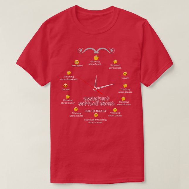 ASSISTENT SOFTBALL COACH NICE DESIGN 2017 T-Shirt (Design vorne)