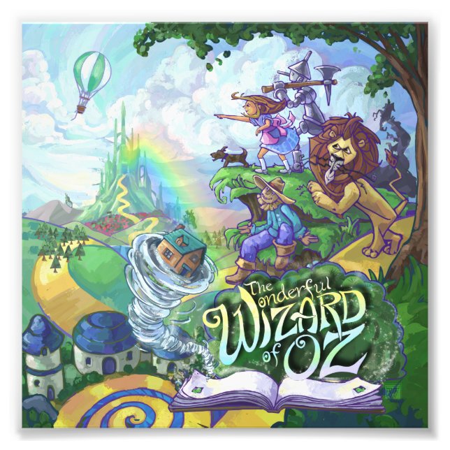 Assistent von Oz Fotodruck (Vorne)