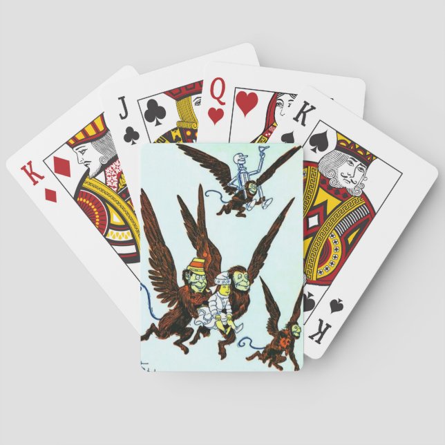 Assistent von Oz Spielkarten (Rückseite)