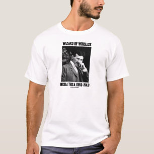 Assistent von Wireless Nikola Tesla T-Shirt