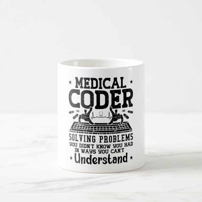 Assistent zum Codieren medizinischer Coder zur Pro Kaffeetasse (Mittel)