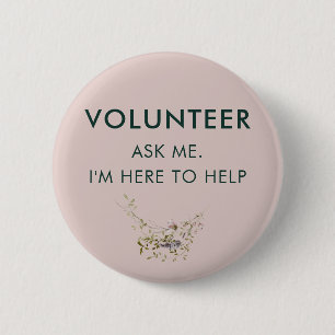 Assistent zum frag von Blumenveranstaltungen Button