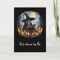 Assistent zum Lesen eines Buches - Wicca Halloween