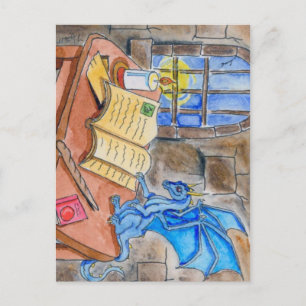 Assistenten Behalten Postkarte