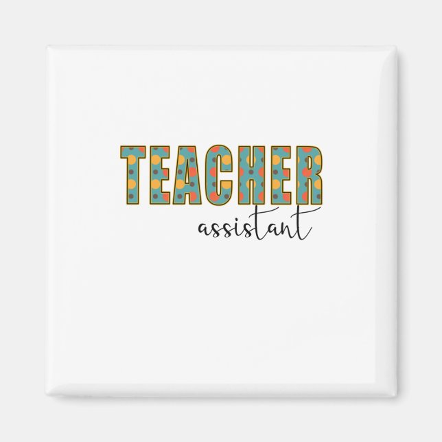 Assistentin für Lehrkräfte Magnet (Vorne)