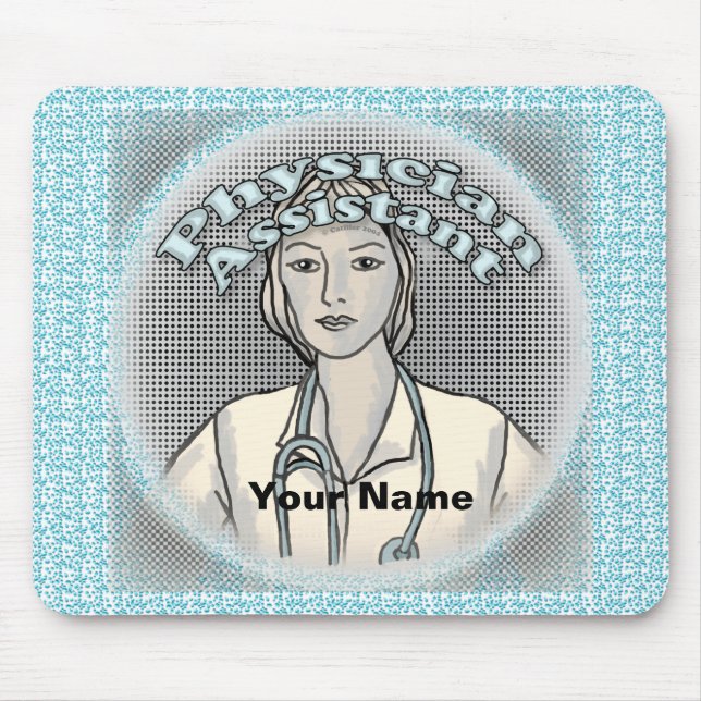 Assistentin Mousepad (Vorne)