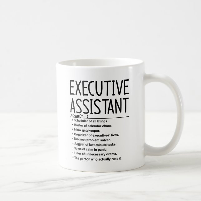 Assistenz der Geschäftsführung Kaffeetasse (Rechts)