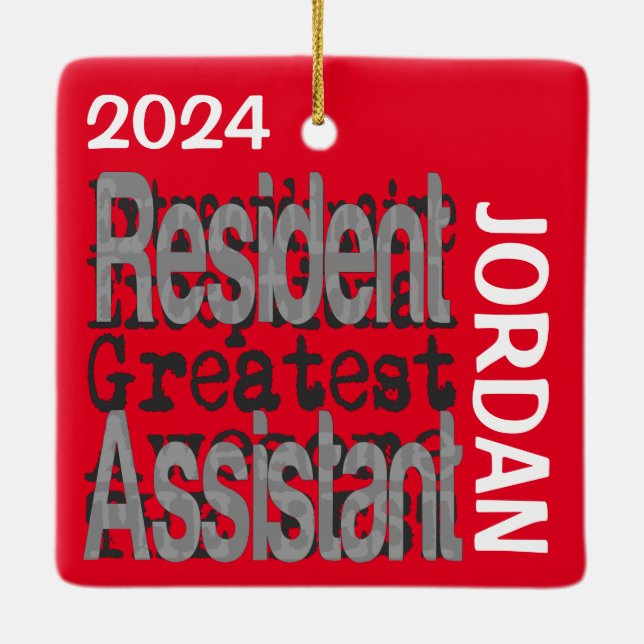 Assistenzarzt CUSTOM Keramikornament (Rückseite)