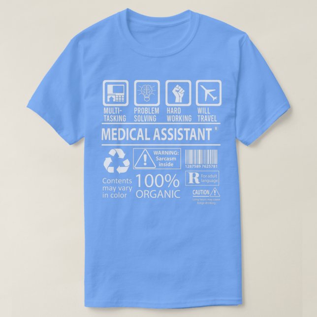 Assistenzärztin 7 T-Shirt (Design vorne)