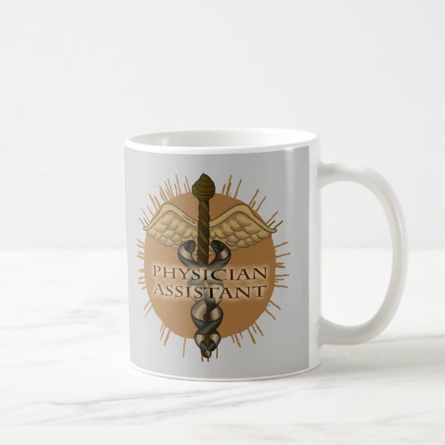 Assistenzärztin Caduceus Kaffeetasse (Rechts)
