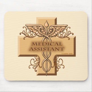 Assistenzärztin Caduceus Mousepad