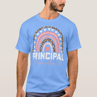 Assistenzärztin Leopard Rainbow Aufwertung W T-Shirt