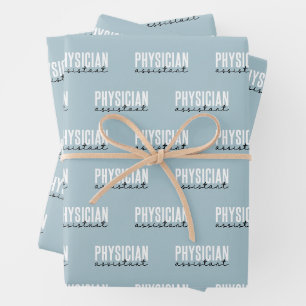 Assistenzärztlicher PA-Abschluss Geschenkpapier Set