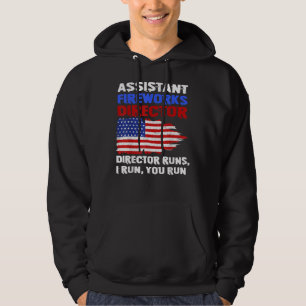 Assistenzfeuerwerk Direktor Unabhängigkeit 4. Tag Hoodie