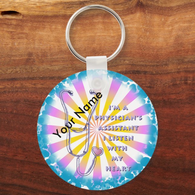 Assistenzherz Schlüsselanhänger (Vorderseite)