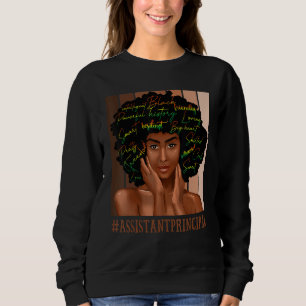 Assistenzkraft Afro American Women Bl Sweatshirt