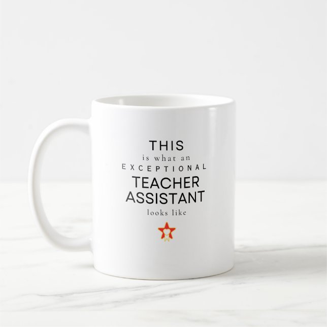 Assistenzlehrer Kaffeetasse (Links)