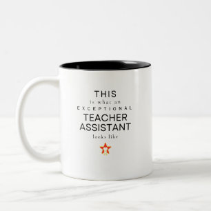 Assistenzlehrer Zweifarbige Tasse