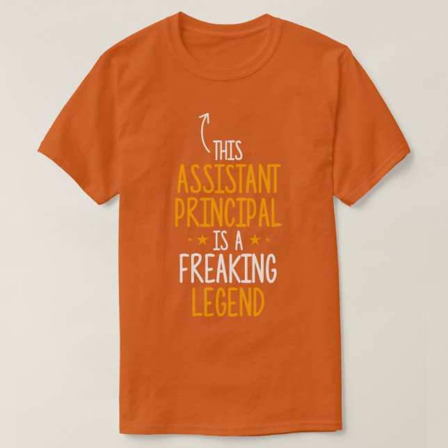 Assistenzprinzips T-Shirt (Design vorne)