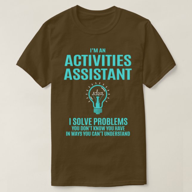 Assistenztätigkeit I T-Shirt (Design vorne)