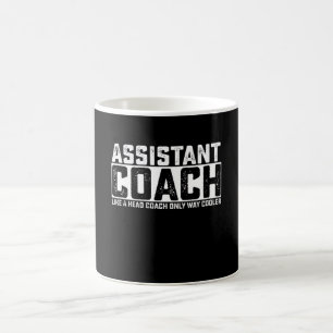 Assistenztrainer wie ein Cheftrainer, nur viel coo Kaffeetasse