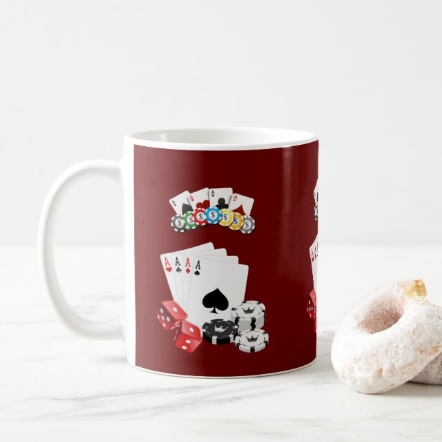 Asskarte Tasse (Mit Donut)