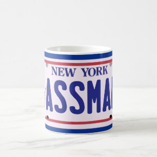 Assman New York Kfz-Kennzeichen-Produkte Kaffeetasse