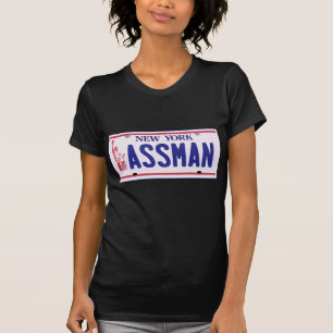 Assman New York Kfz-Kennzeichen-Produkte T-Shirt