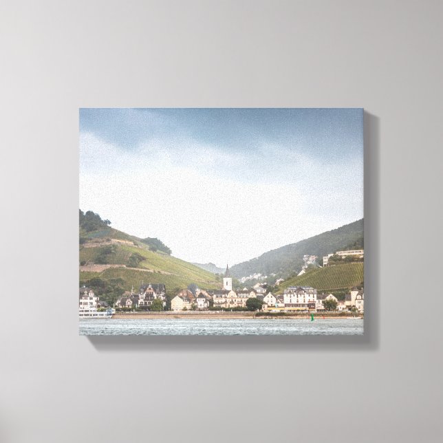Assmannshausen am Rhein Leinwanddruck (Vorderseite)