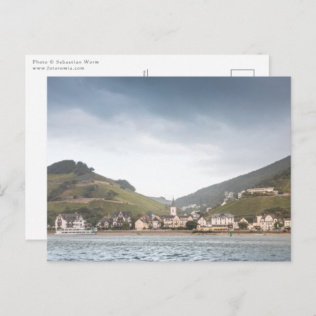 Assmannshausen am Rhein Postkarte (Vorne/Hinten)