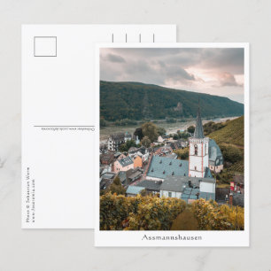 Assmannshausen Deutschland Postkarte