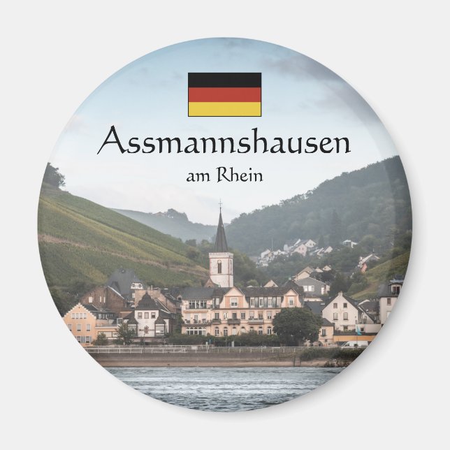 Assmannshausen Souvenir Magnet (Vorne)