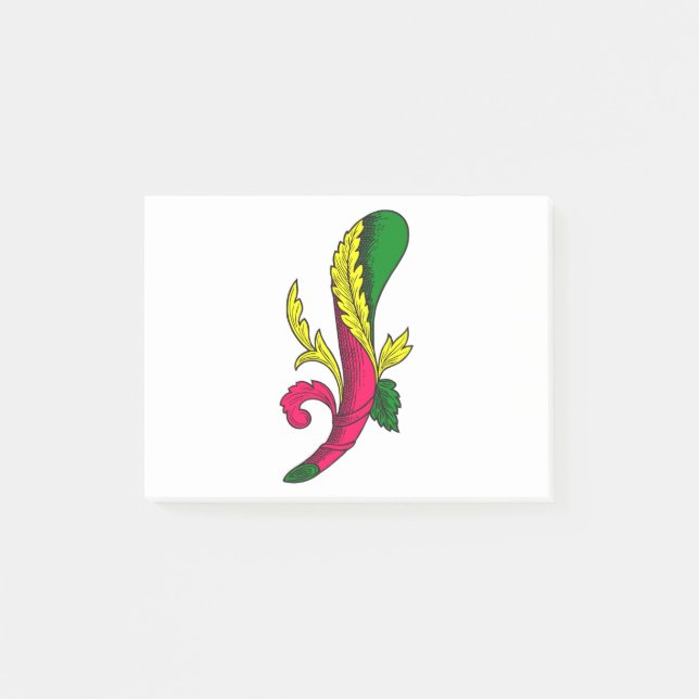 Asso di Bastoni Post-it Klebezettel (Vorderseite)