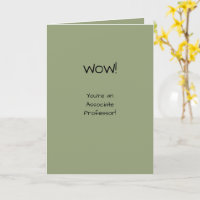 Associate Professor gratulieren der Tenure Academy