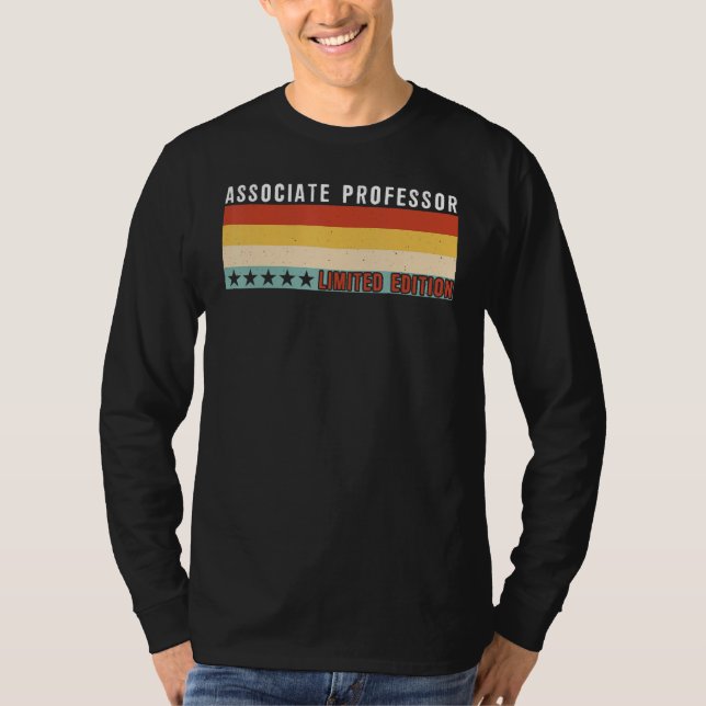 Associate Professor Job Title Profession Worker Ap T-Shirt (Vorderseite)
