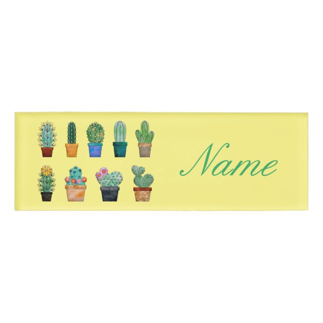 Assorted Cactus Pflanze Thunder_Cove Namenschild (Vorderseite)