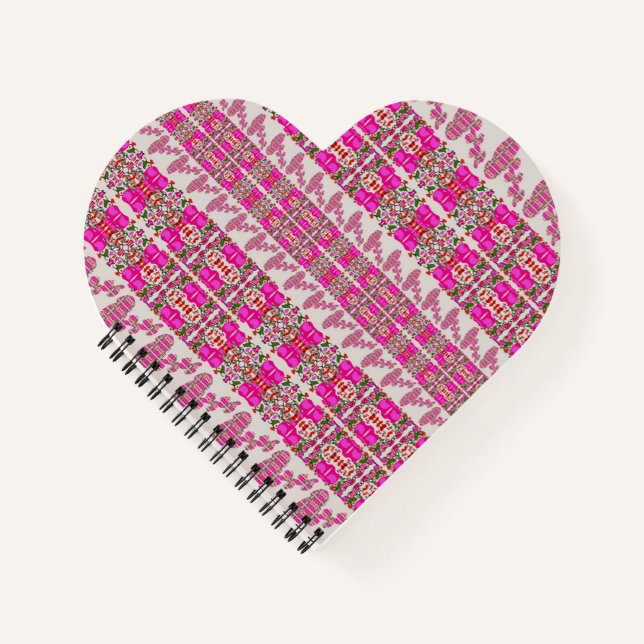 Assorted Floral Roses Notizbuch (Vorderseite)