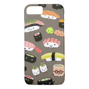Assorted Kawaii Sushi Charaktere Niedlich und lust Case-Mate iPhone Hülle