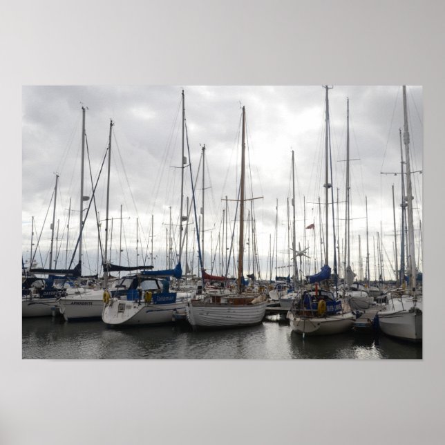 Assorted Yachten Poster (Vorne)