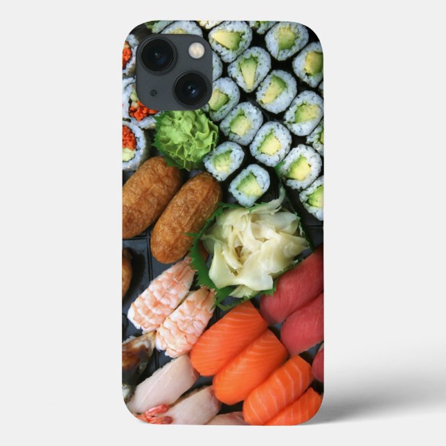 Assortment of Japanese Sushi Case-Mate iPhone Hülle (Rückseite)