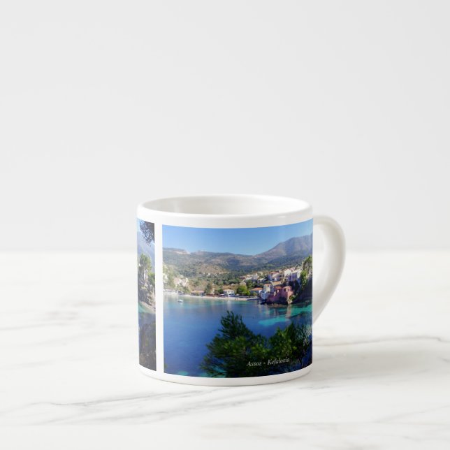 Assos - Kefalonia Espressotasse (Vorderseite Rechts)