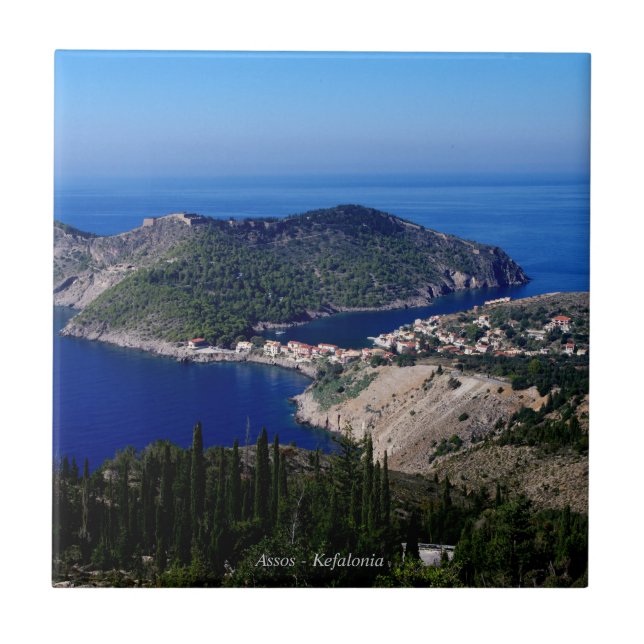 Assos - Kefalonia Fliese (Vorderseite)