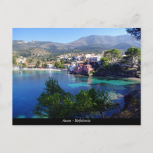 Assos - Kefalonia Postkarte