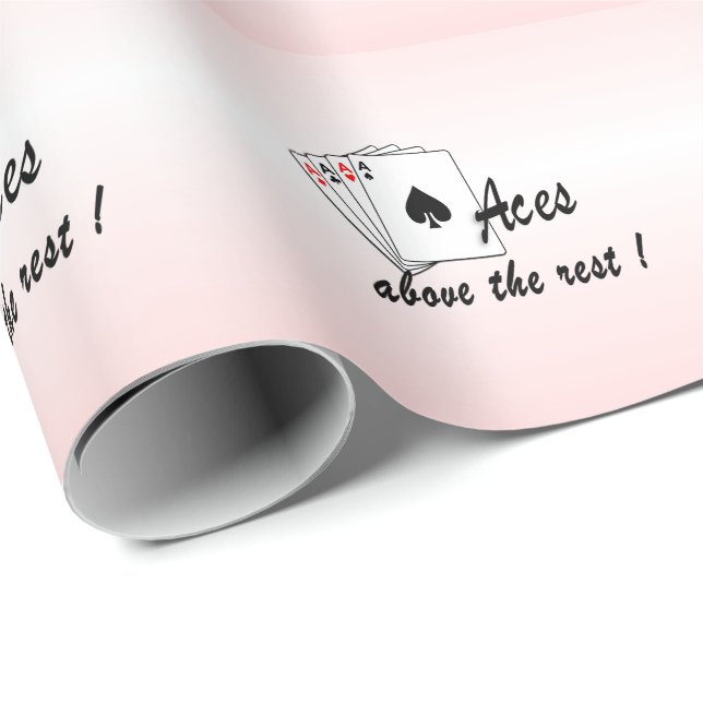 Assse über den Rest Rot Geschenkpapier (Rolleneckpunkt)