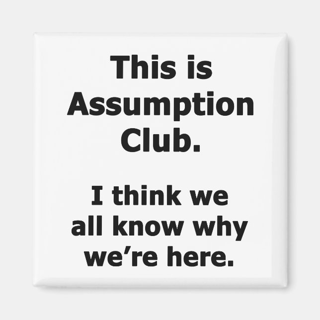 Assumption Club Magnet (Vorne)