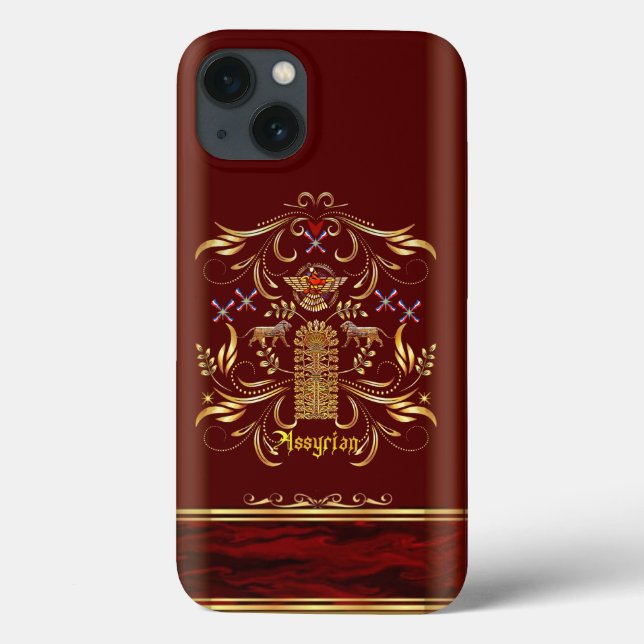 ASSYRIA iPhone/iPad-Gehäuse Case-Mate iPhone Hülle (Rückseite)