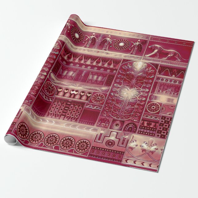 ASSYRIA Wrapping Paper Geschenkpapier (Ungerollt)