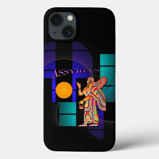 Assyrian Anunnaki iPhone / iPad Fall Case-Mate iPhone Hülle (Rückseite)